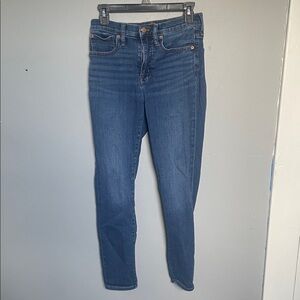 J. Crew 10” high rise size 26 skinny jeans normcore capsule denim